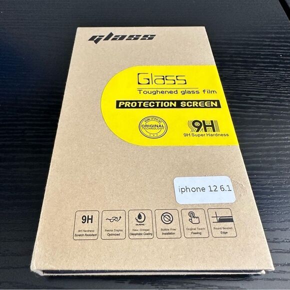 Glass Toughened Glass Film Protection Screen for iPhone 12, NWT - Picture 3 of 6